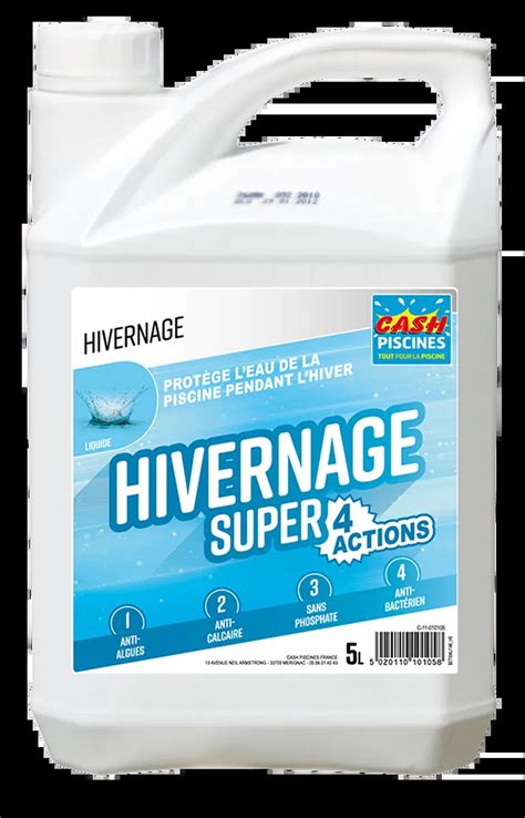 produit hivernage cash piscine